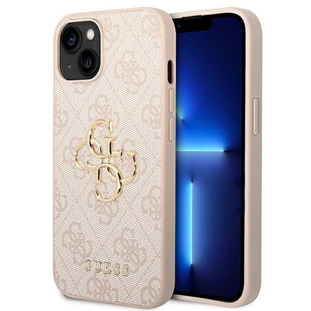 Guess 4G Big Metal Logo - iPhone 14 Plus Case (pink)