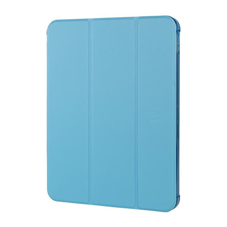 Tucano Satin Case - Tasche für iPad 10.9" (2022) mit Magnet & Standfuß mit Apple Pencil Halter (blau)