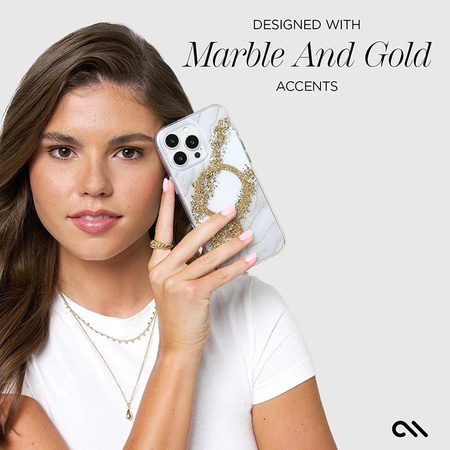 Case-Mate Karat MagSafe - Case for iPhone 16 Pro (Granite)