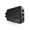 Green Cell ChargeSource 3 - 3xUSB 30W síťová nabíječka Ultra Charge, Smart Charge