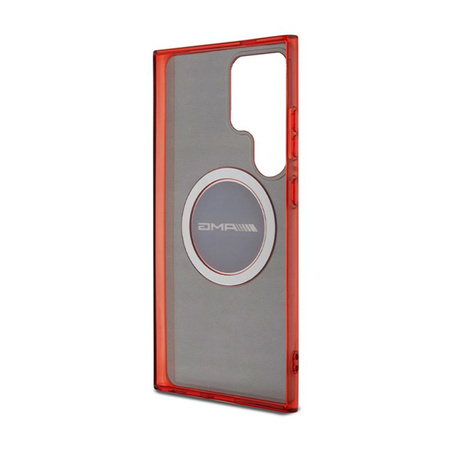 AMG Transparent Bicolor MagSafe - Etui Samsung Galaxy S24 Ultra (czarny)
