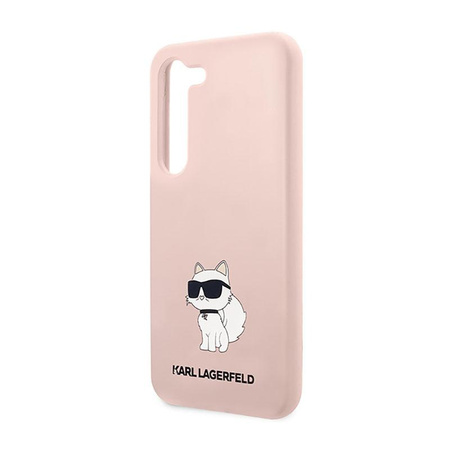 Karl Lagerfeld Silicone NFT Choupette - Etui Samsung Galaxy S23 (różowy)