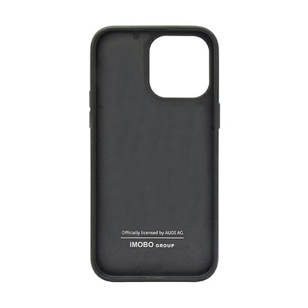 Audi Carbon Stripe - Schutzhülle für iPhone 14 Pro Max (Schwarz)