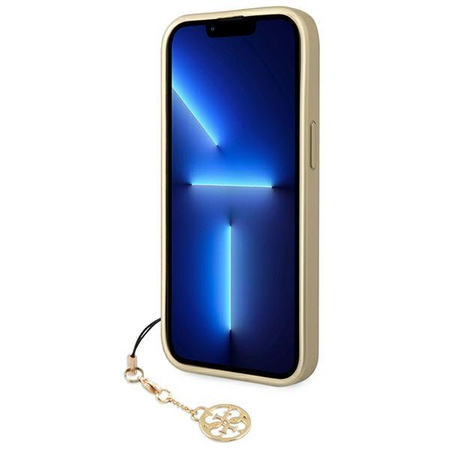 Guess 4G Charms Kollektion - iPhone 14 Plus Tasche (braun)