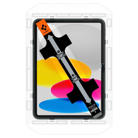 Spigen GLAS.TR EZ FIT - Tempered Glass for Apple iPad 11" (2025) / 10.9" (2022) (Transparent)