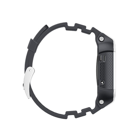Incipio Octane Strap - Pancéřovaný řemínek pro Apple Watch, pouzdro 38/40/41 mm (bílá/šedá)