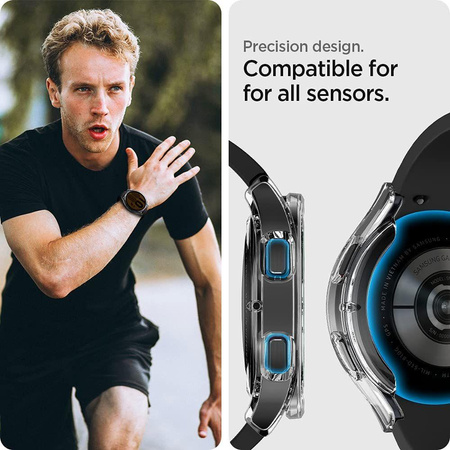 Spigen Ultra Hybrid - Gehäuse für Samsung Galaxy Watch 4 / 5 40 mm (Transparent)