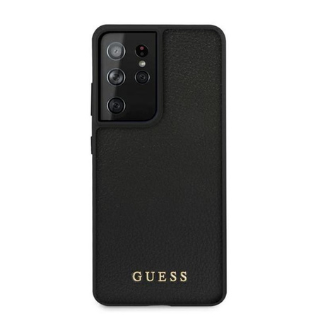 Guess Iridescent - Samsung Galaxy S21 Ultra Tasche (schwarz)