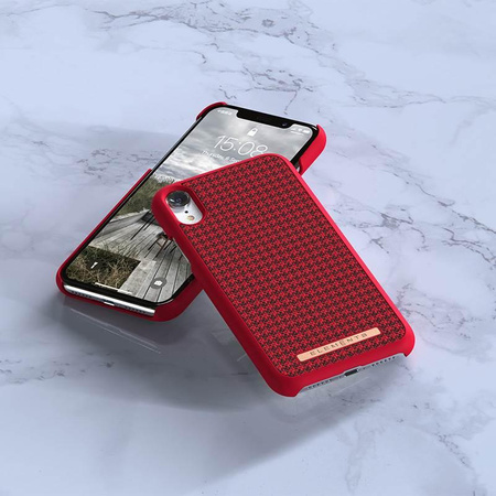 Nordic Elements Saeson Idun - Materiałowe etui iPhone XR (Red)