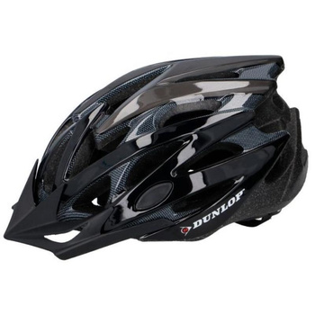 Dunlop - MTB Fahrradhelm r. S (Schwarz)