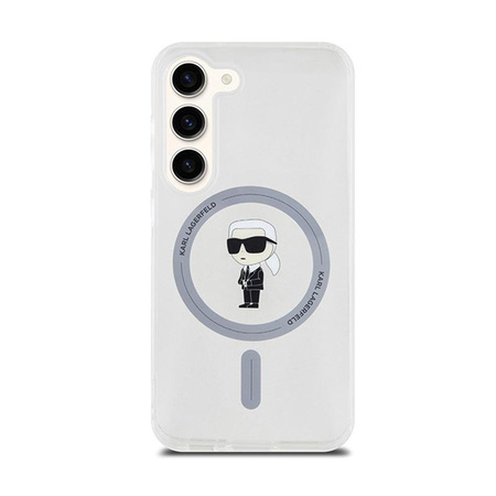 Karl Lagerfeld IML Ikonik MagSafe - pouzdro pro Samsung Galaxy S23 (průhledné)