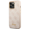 Guess 4G Metal Camera Outline Case - iPhone 14 Pro Max Case (Pink)