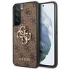 Guess 4G Big Metal Logo - Etui Samsung Galaxy S22 (brązowy)