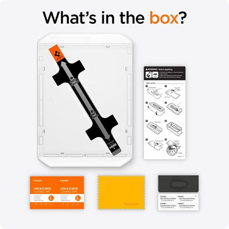 Spigen GLAS.TR EZ FIT - Gehärtetes Glas für iPad Pro 13" (M5, 2025 / M4, 2024)  (Transparent)