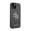 Guess 4G Big Metal Logo - iPhone 15 Plus Case (grey)