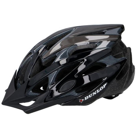 Dunlop - Kask rowerowy MTB r. S (Czarny)