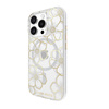 Pouzdro Case-Mate Floral Gems MagSafe - iPhone 16 Pro (zlaté)