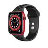 Crong Duo Sport - Pasek do Apple Watch 38/40/41 mm (szary/czarny)