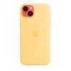 Apple Silicone Case - Silikonowe etui z MagSafe do iPhone 14 Plus (bladożółty)
