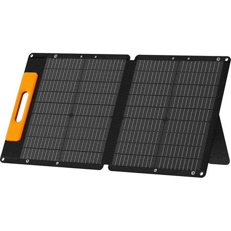 Wonder Ws60 - Solarmodul / Solarladegerät 60W mit USB-C PD 30W & USB-A QC 18W Ausgang (Schwarz)