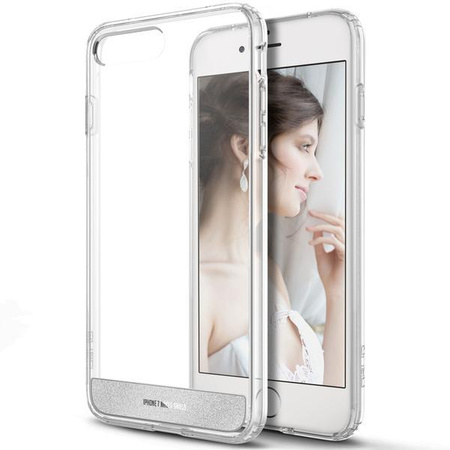 Obliq Naked Shield - Coque pour iPhone 8 Plus / 7 Plus (Transparente)