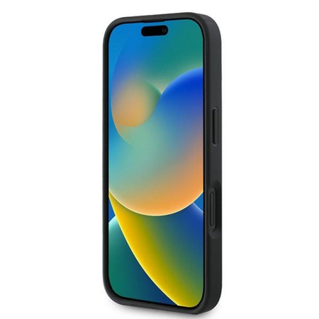 Guess 4G Bottom Stripe - iPhone 16 tok (szürke)