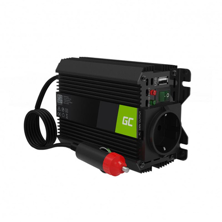 Green Cell - Inverter PRO 12V to 230V 150W/300W Modified sine wave voltage converter