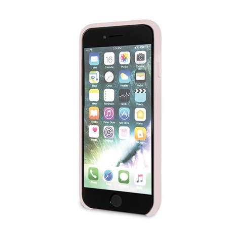 Karl Lagerfeld Fullbody Silicone Iconic - iPhone SE 2020 / 8 / 7 Case (Light Pink)