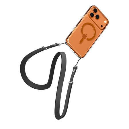 Spigen Ultra Hybrid Mag MagSafe - Case for iPhone 17 Pro (Clear/Orange)