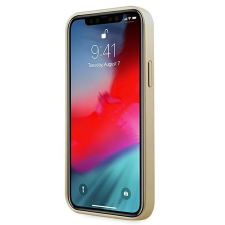 Guess 4G Kollektion - iPhone 12 / iPhone 12 Pro Tasche (braun)