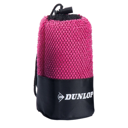 Dunlop - Mikrofaser-Sporthandtuch (Rosa)