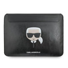 Karl Lagerfeld Ikonik Sleeve - Sacoche pour ordinateur portable 13" / 14" (Noir)