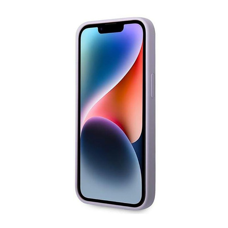 Guess szilikon Vintage - iPhone 14 Plus tok (lila)