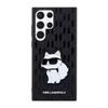 Karl Lagerfeld NFT Saffiano Monogram Choupette - Samsung Galaxy S23 Ultra Case (black)