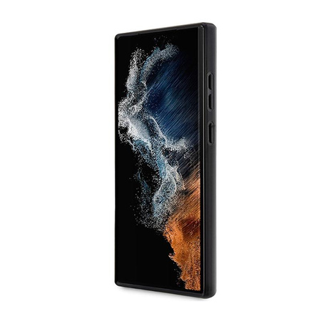 Guess Flower Collection - Etui Samsung Galaxy S23 Ultra (czarny)