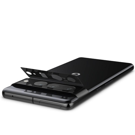 Spigen Optik.TR Camera Lens Protector - Objektivschutzglas für Google Pixel 7 Pro (2 Stück)