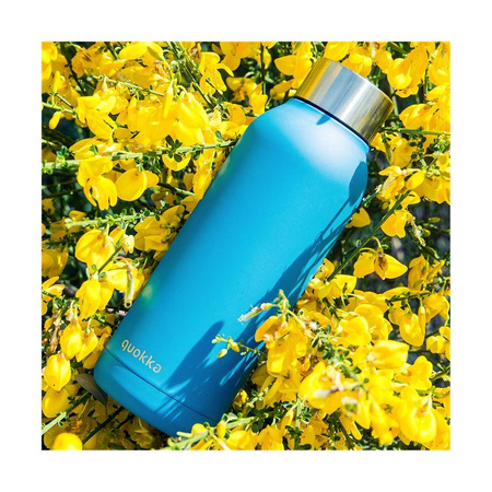 Quokka Solid - Termo láhev z nerezové oceli 510 ml (ocelově modrá)