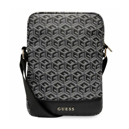 Guess GCube Stripe Tablet Bag - 10" Tablet Bag (Black)