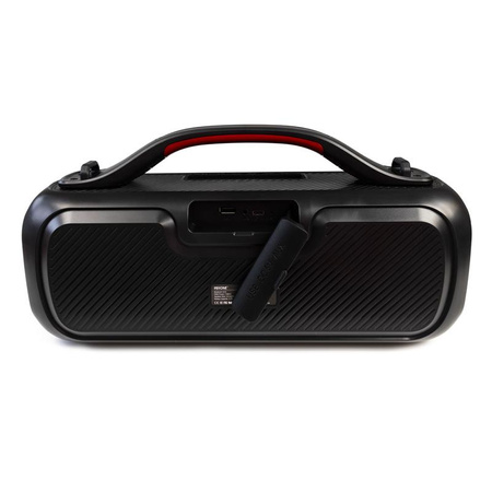 WEKOME D38 Yinla Series - Tragbarer drahtloser Bluetooth-Lautsprecher V5.0 30W RGB LED (Schwarz)