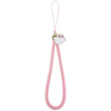 Hello Kitty Cordon Nylon Tête de Kitty - Pendentif téléphone (rose)