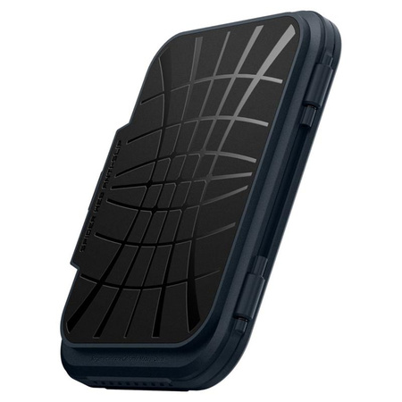 Spigen Lock Fit MagSafe - Portefeuille magnétique (ardoise métallique)