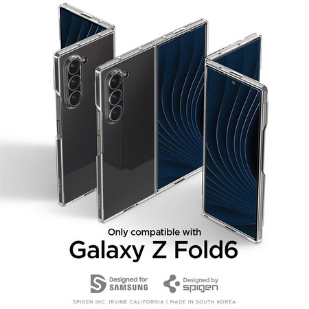 Spigen Airskin - Etui pour Samsung Galaxy Z Fold 6 (Crystal Clear)