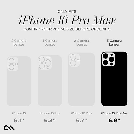 Case-Mate Karat Granite MagSafe – Etui do iPhone 16 Pro Max z 24K złotem