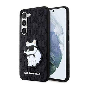 Karl Lagerfeld NFT Saffiano Monogram Choupette - Samsung Galaxy S23 Case (black)
