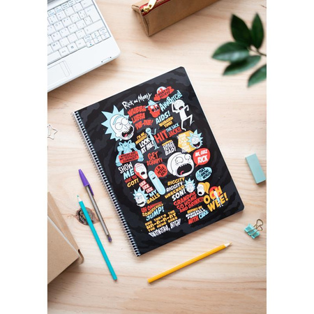 Rick & Morty - Notizbuch / A4 Notizbuch