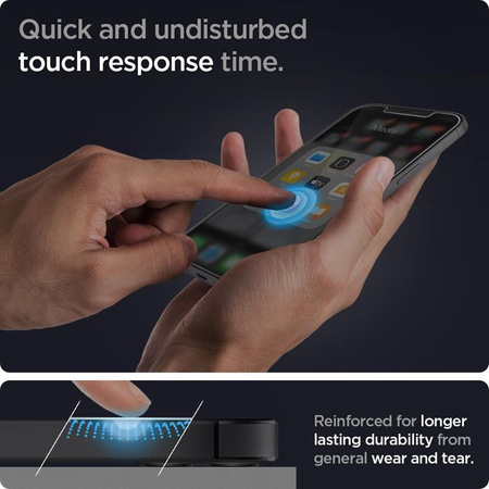Spigen Glas.TR Slim - Szkło hartowane do iPhone 12 / iPhone 12 Pro
