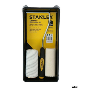 Stanley - Malset (Schale / Tablett + 2 Rollen 10 cm)