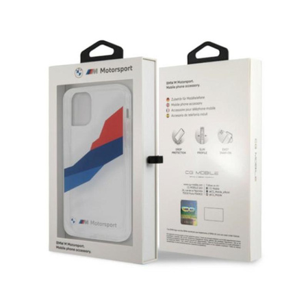 BMW Motorsport Tricolor - Coque pour iPhone 12 Pro Max (Transparent)