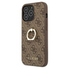 Guess 4G Ring tok - iPhone 13 Pro tok (barna)