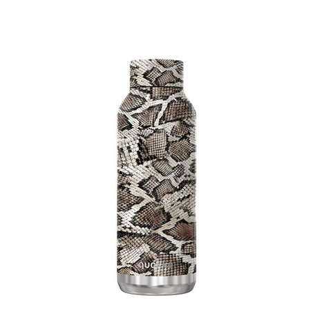 Quokka Solid - Rozsdamentes acél termikus palack 510 ml (Snake Print)